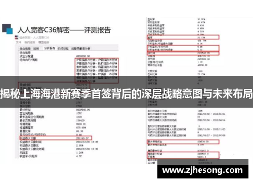 揭秘上海海港新赛季首签背后的深层战略意图与未来布局